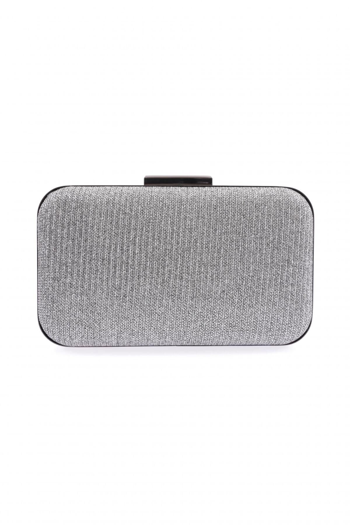 Charcoal grey discount clutch bag