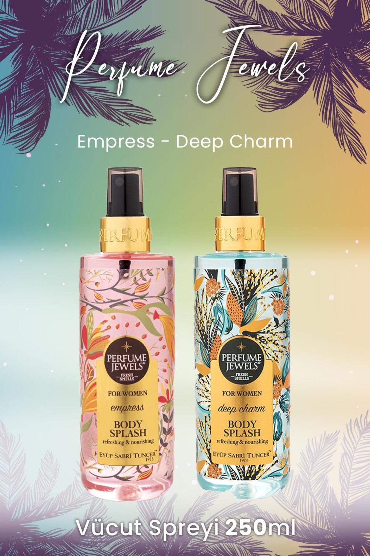 Body Splash Empress 250 ml و Deep Charm 250 ml Eyüp Sabri Tuncer