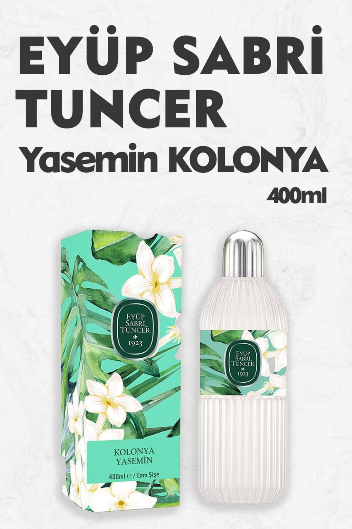 بطری شیشه ای ادکلن یاس 400 میلی لیتر Eyüp Sabri Tuncer