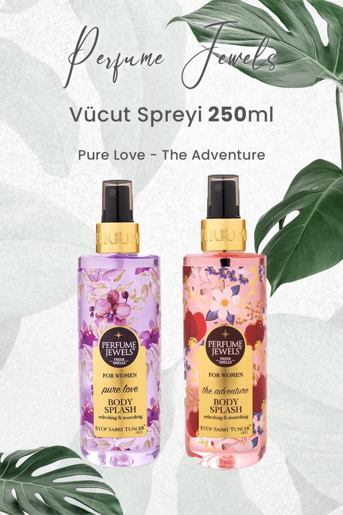 Pj Body Splash Pure Love 250 ml و The Adventure 250 ml Eyüp Sabri Tuncer