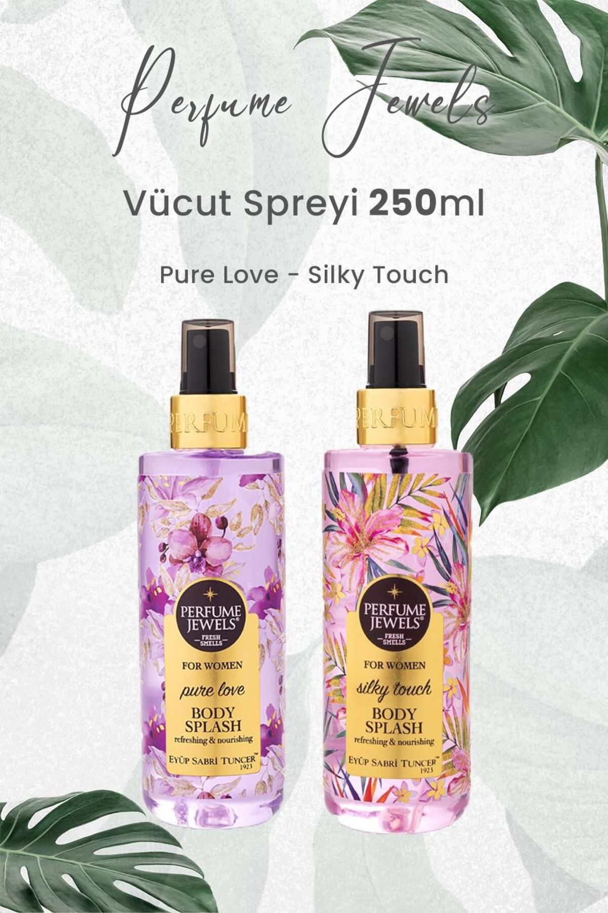 Pj Body Splash Pure Love 250 ml و Silky Touch 250 ml Eyüp Sabri Tuncer