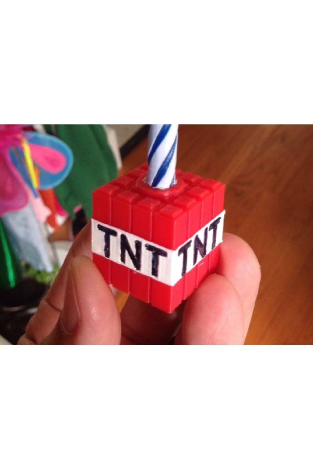 HAFA 3D TASARIM Minecraft Temal Mumluk Do um Gunu Susu TNT Mumluk 2 Adet Fiyat Yorumlar Trendyol