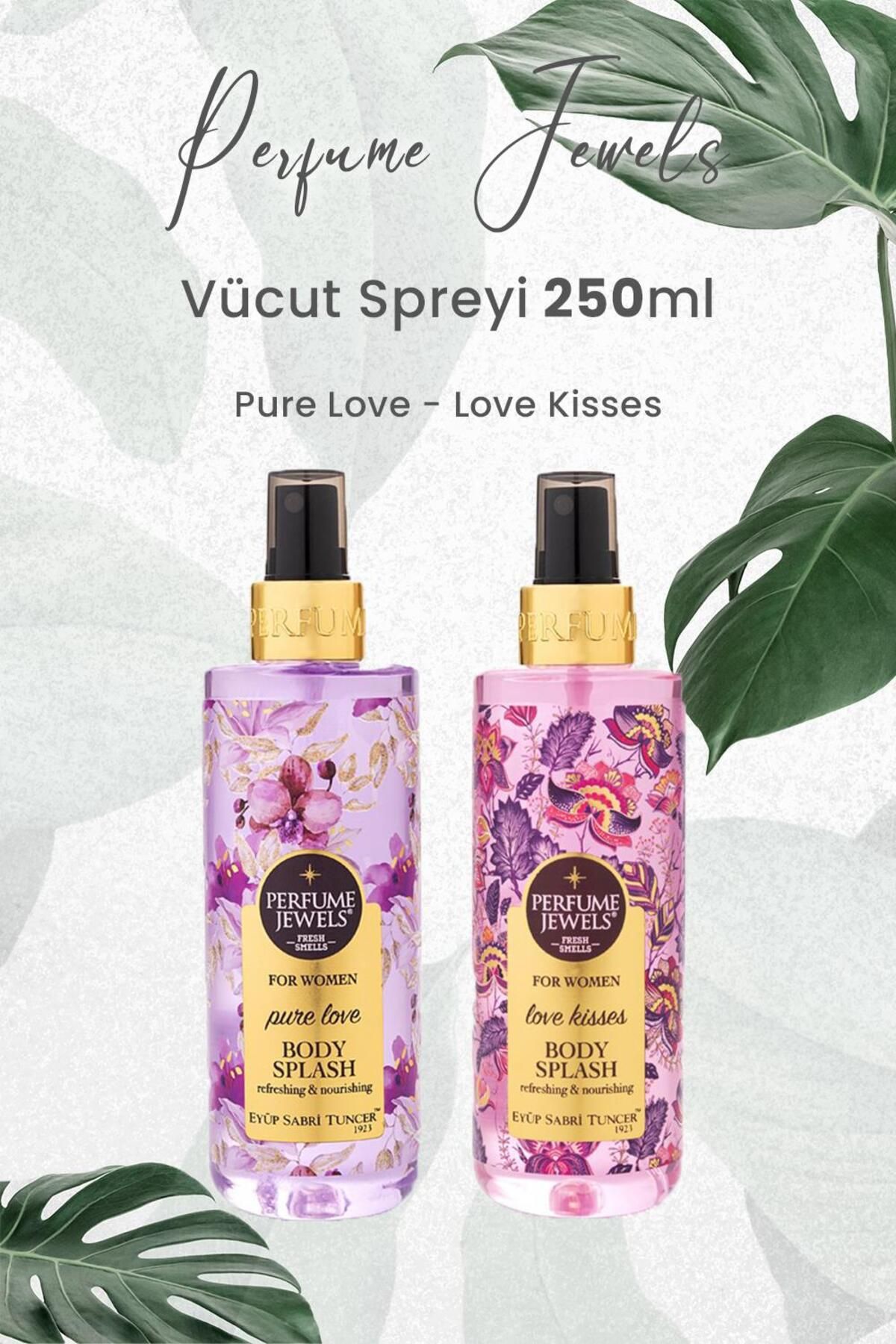 Pj Body Splash Pure Love 250 ml و Love Kisses 250 ml Eyüp Sabri Tuncer