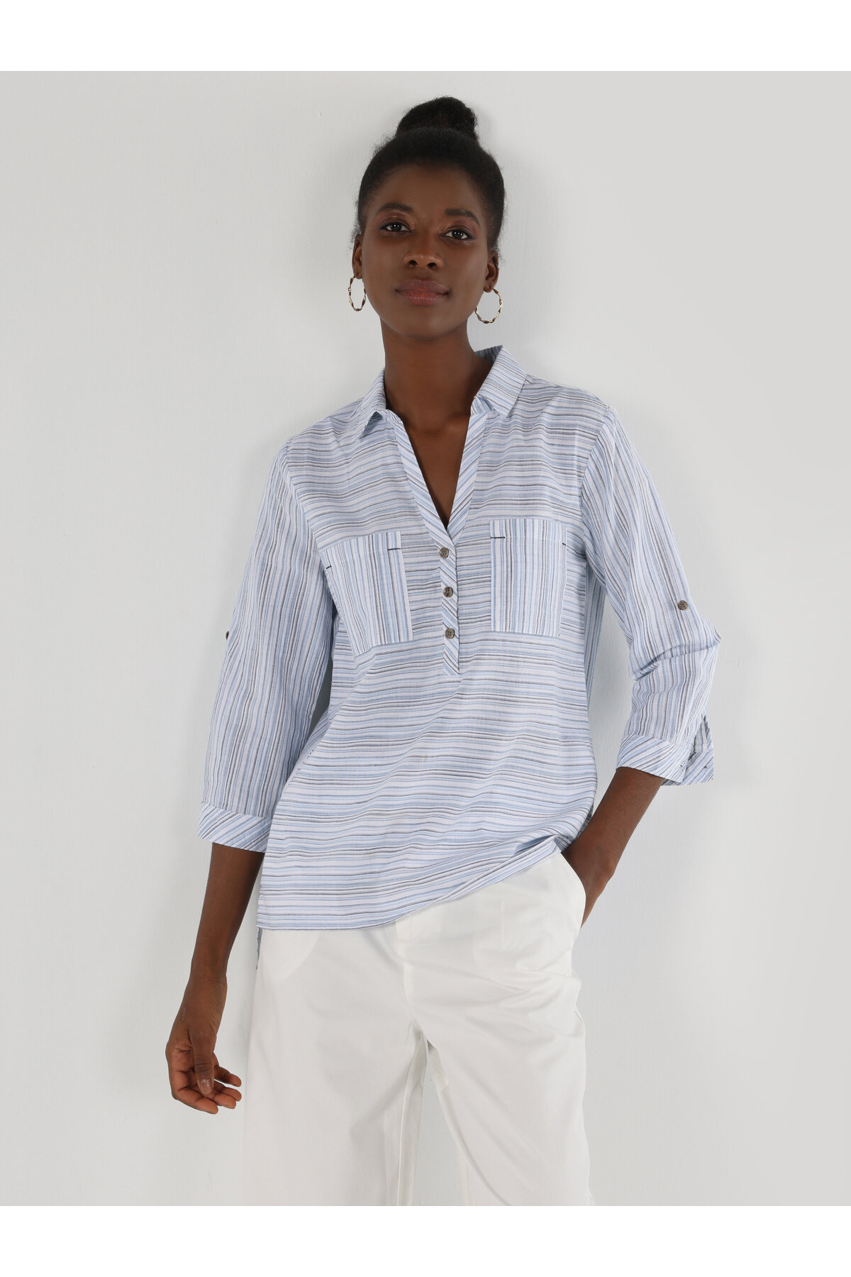 بلوز زنانه کولینز | .CL1064439_Q1.V1_BLE Colin’s - Image 4