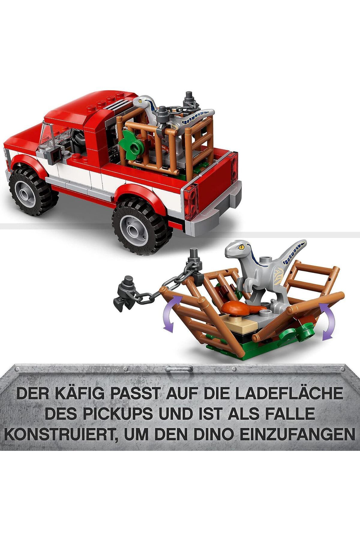 LEGO Jurassic World Blue Beta