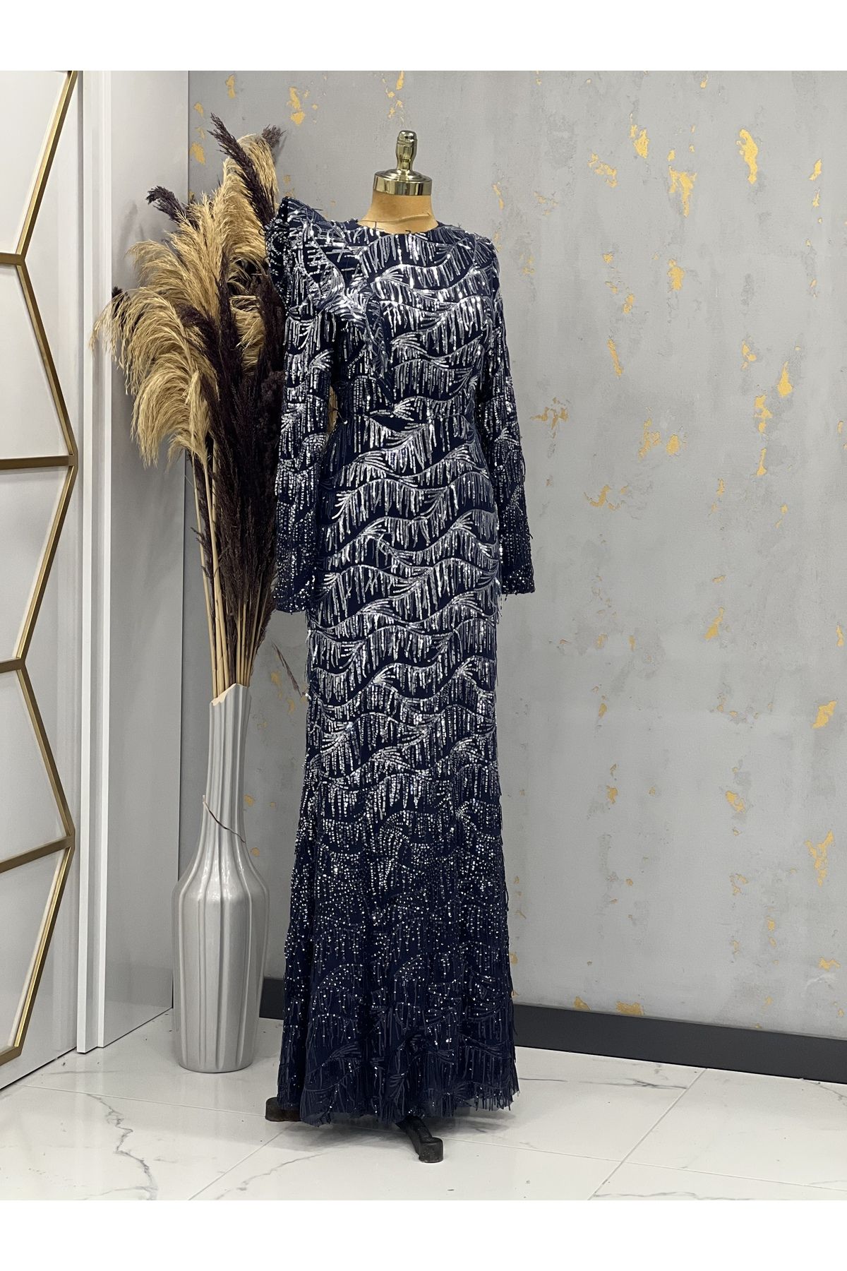 Zalia sequin dress top