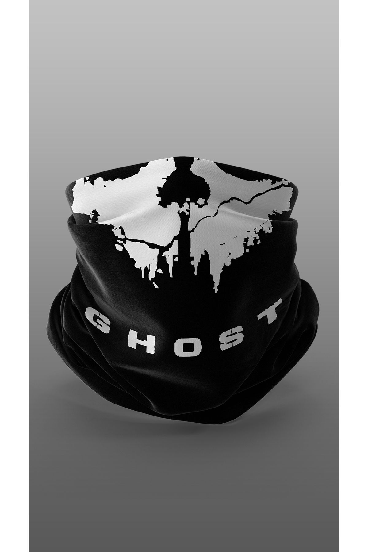 ghost biker buff mask outdoor neck brace bandana unisex