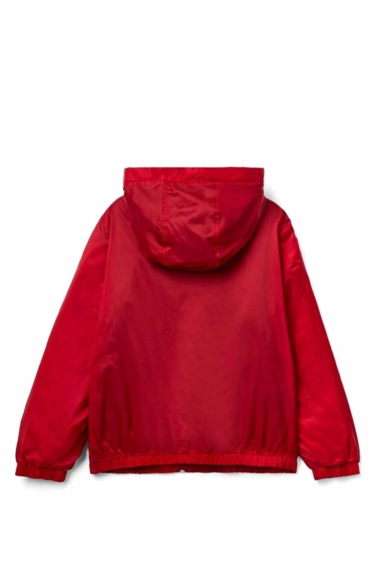 United Colors of Benetton Winter Jacket Red Regular fit