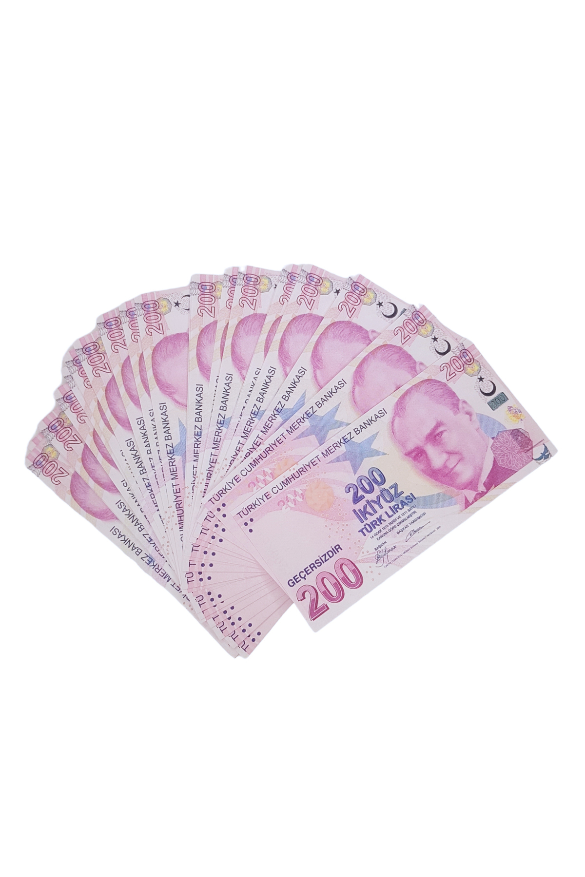 POPKONSOL Düğün Parası Sahte Para 200 Adet Şaka Oyun Parası 200 TL