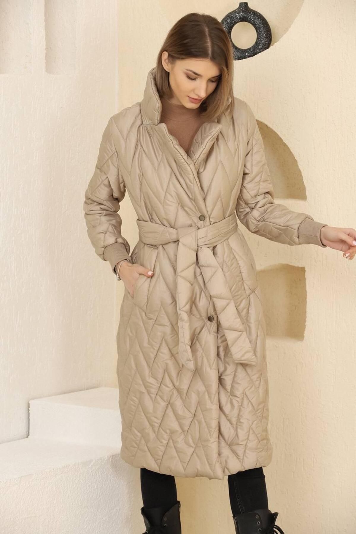 Midi length puffer best sale coat