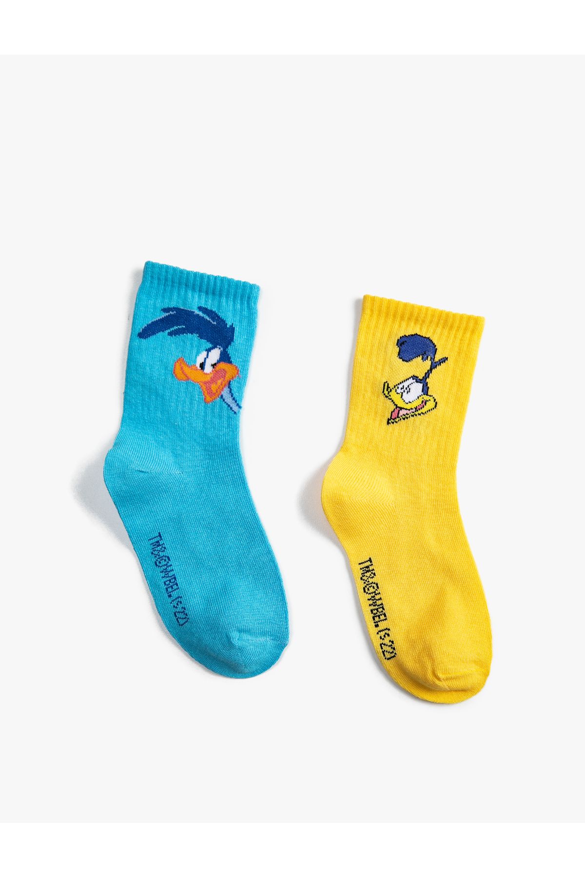 Koton 2 Pack Road Runner Printed Socks Licensed Trendyol
