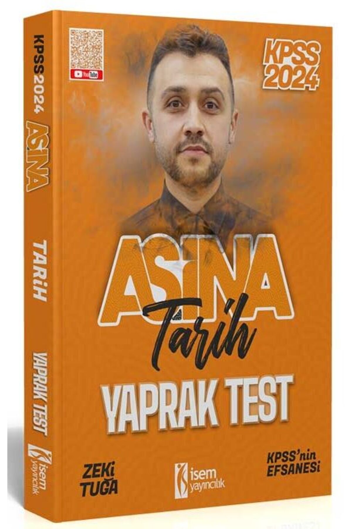 İsem Yayıncılık İsem 2024 KPSS Tarih AŞİNA Yaprak Test Zeki Tuga İsem