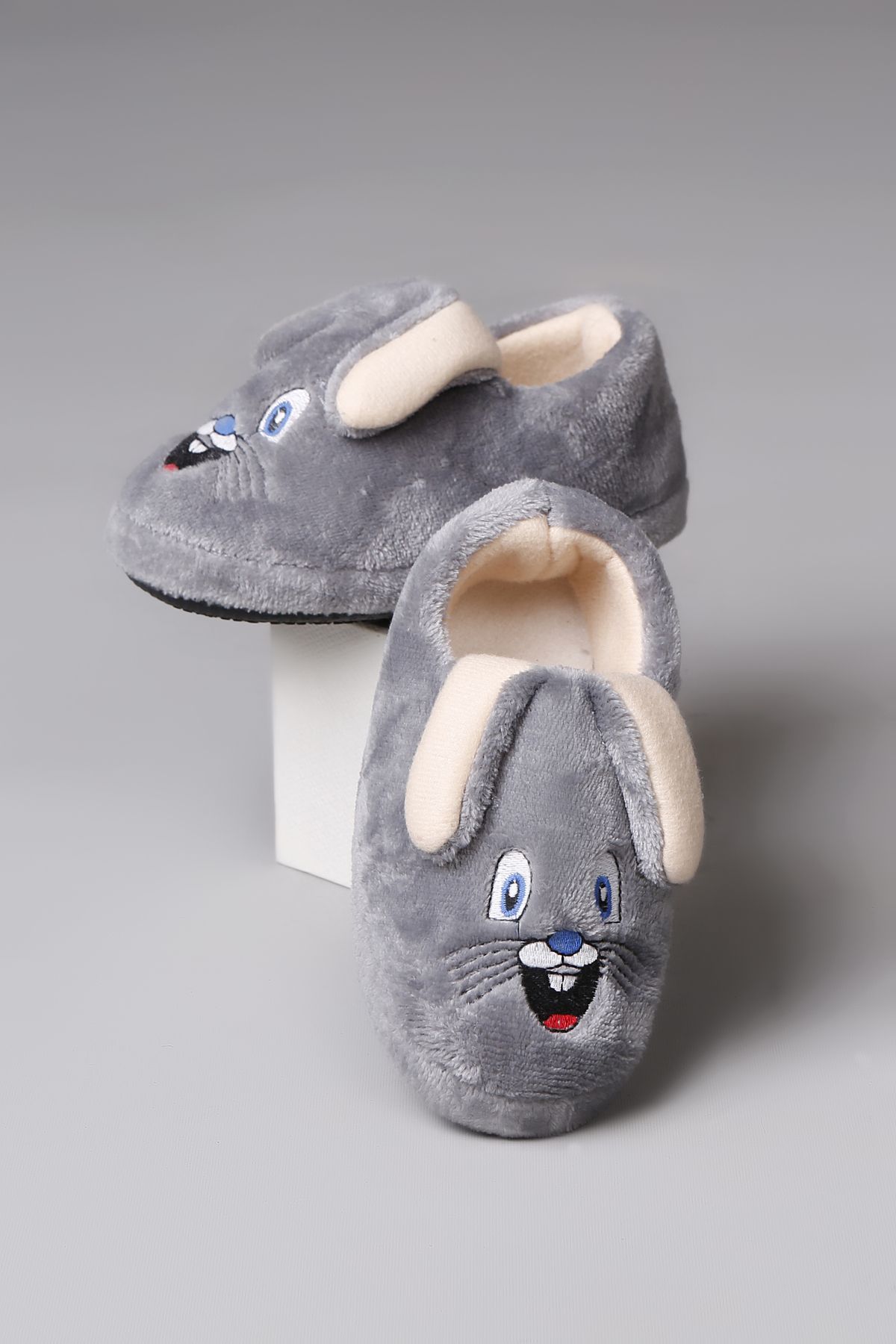 Cotton lined slippers top