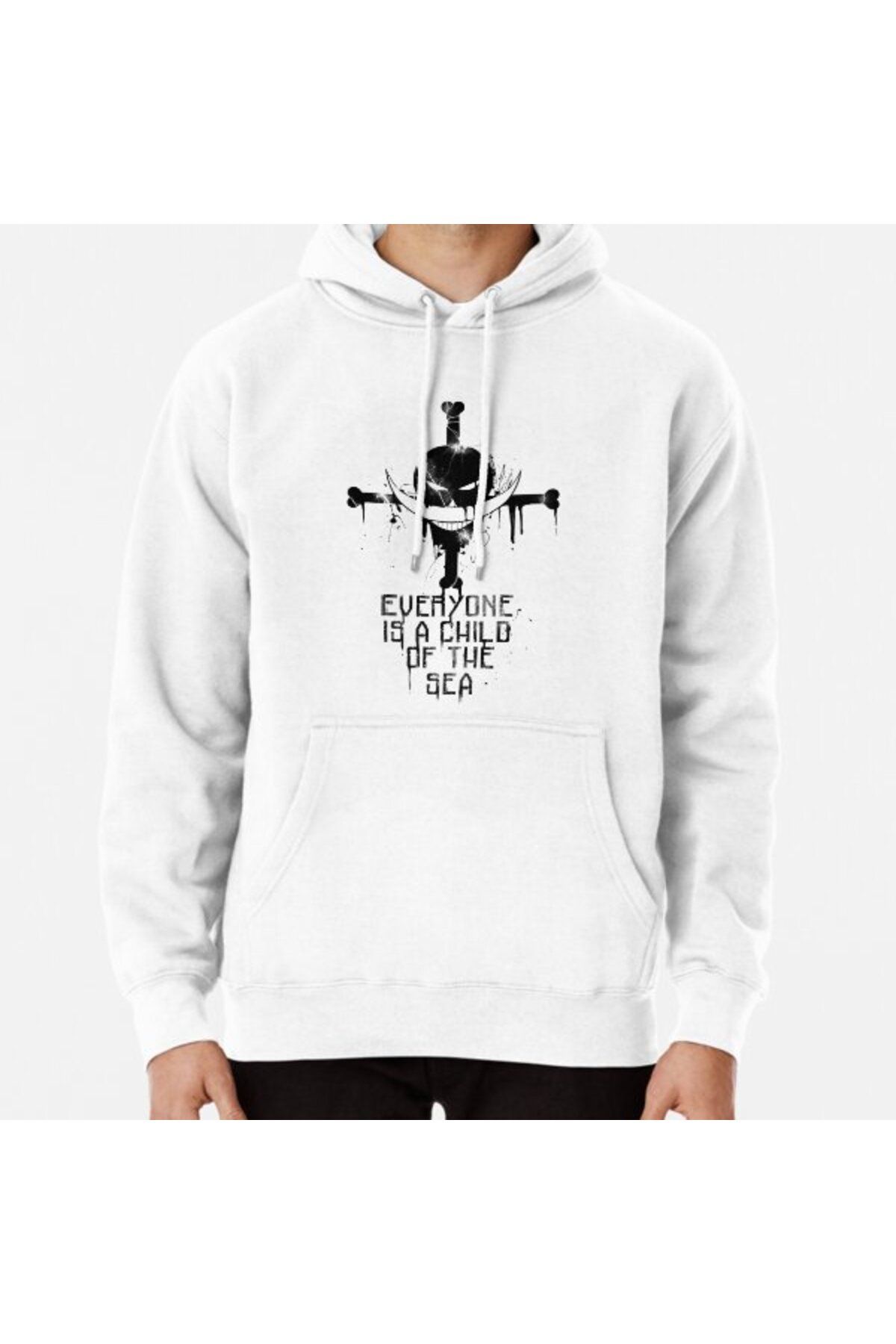 ZOKAWEAR Whitebeard is the strongest man in the world White Hooded