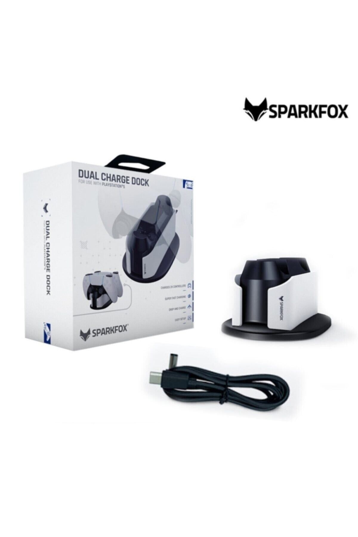 Sparkfox-Charging Station for Ps5 Dual Controller 5