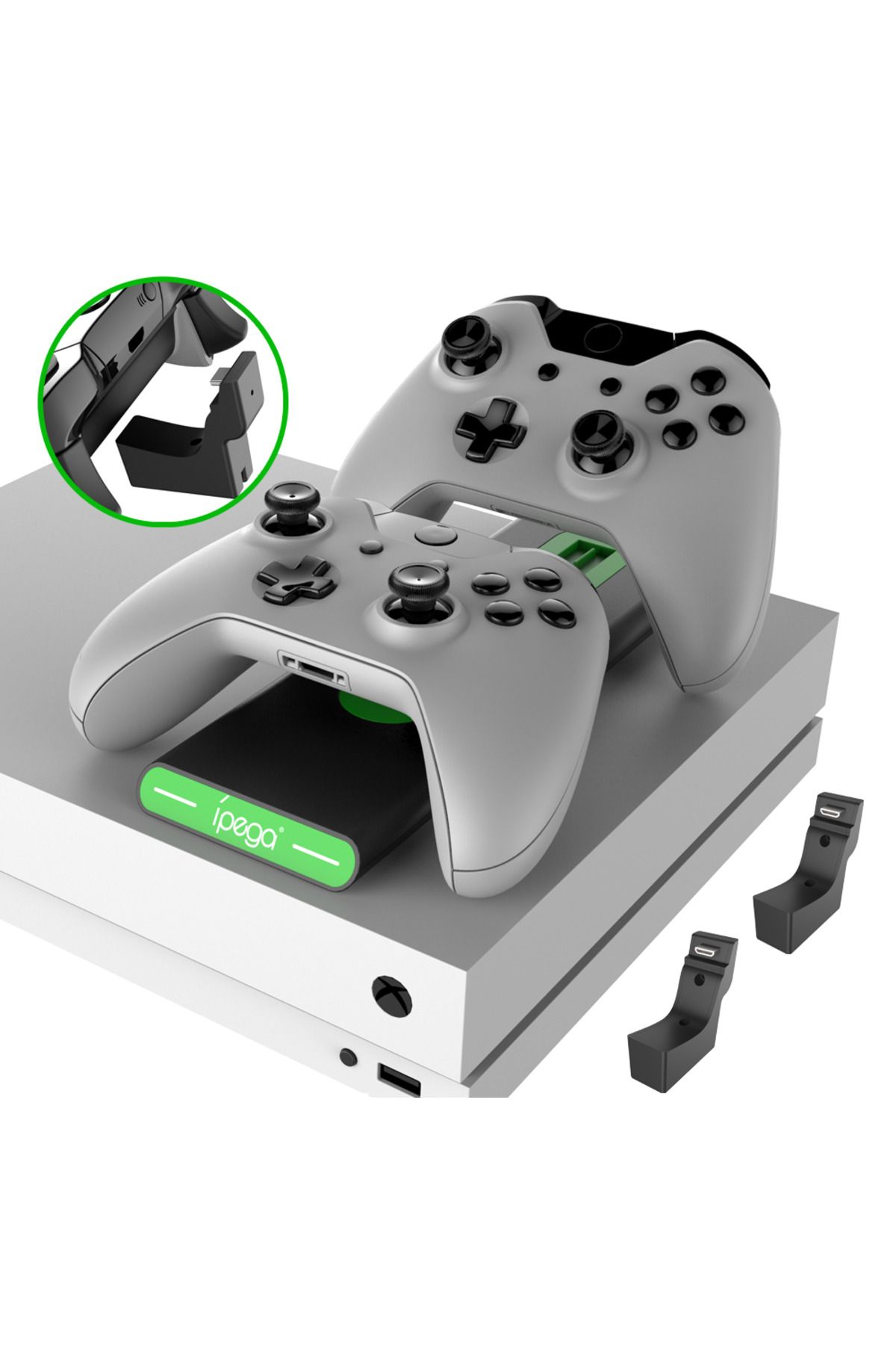 ipega-İPEGA XBOX One X/S Game Handle Joystick Battery Charging Station 4