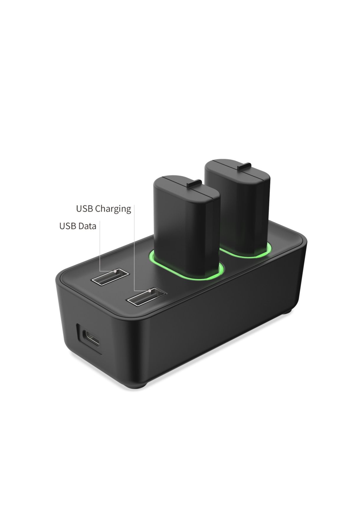 Dobe-Xbox Series Game Controller Joystick Battery Charging Station with USB Port 4