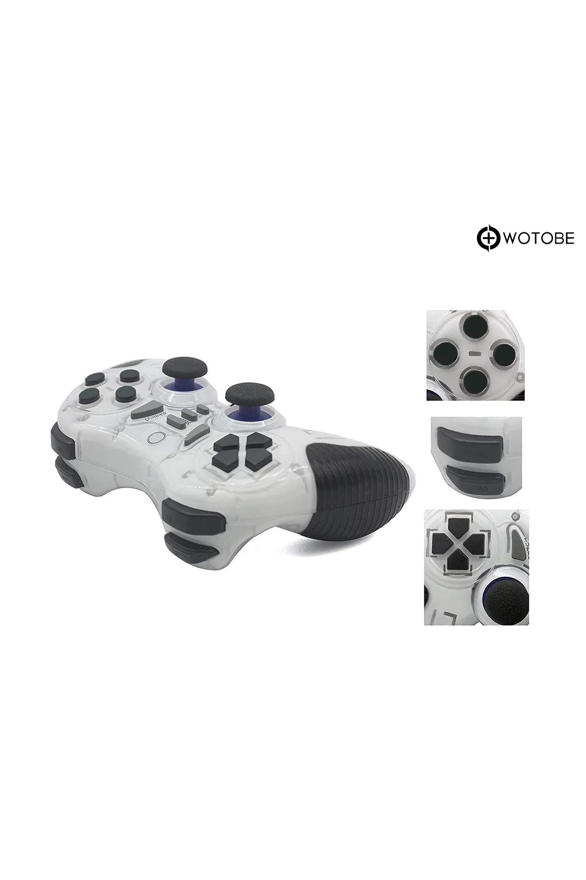 2.4g Ps1 Ps2 Ps3 Pc Android Tv Tv Box Android Telefon Uyumlu Titreşimli Kablosuz Joystick 3