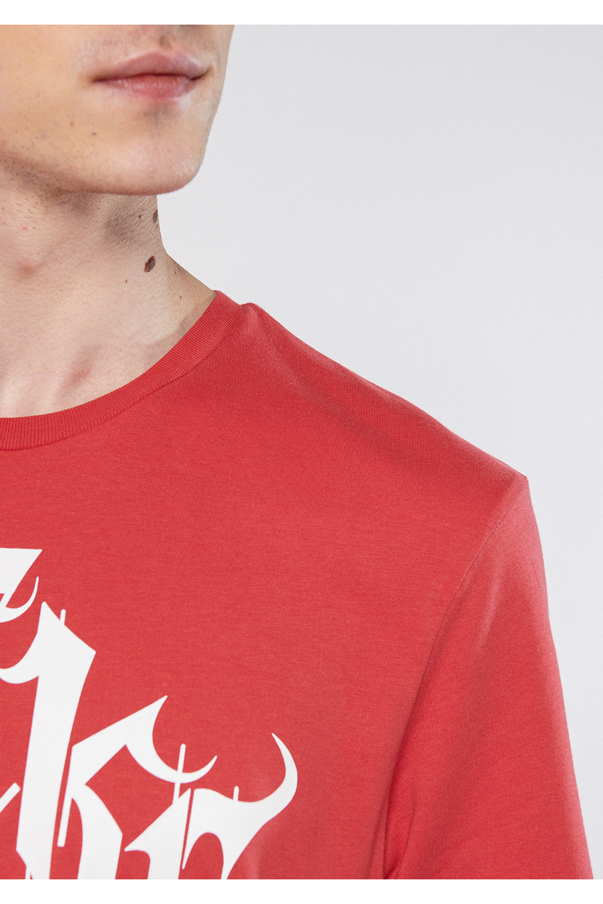 تیشرت مردانه صورتی ماوی | 611133 اورجینال - تصویر 5