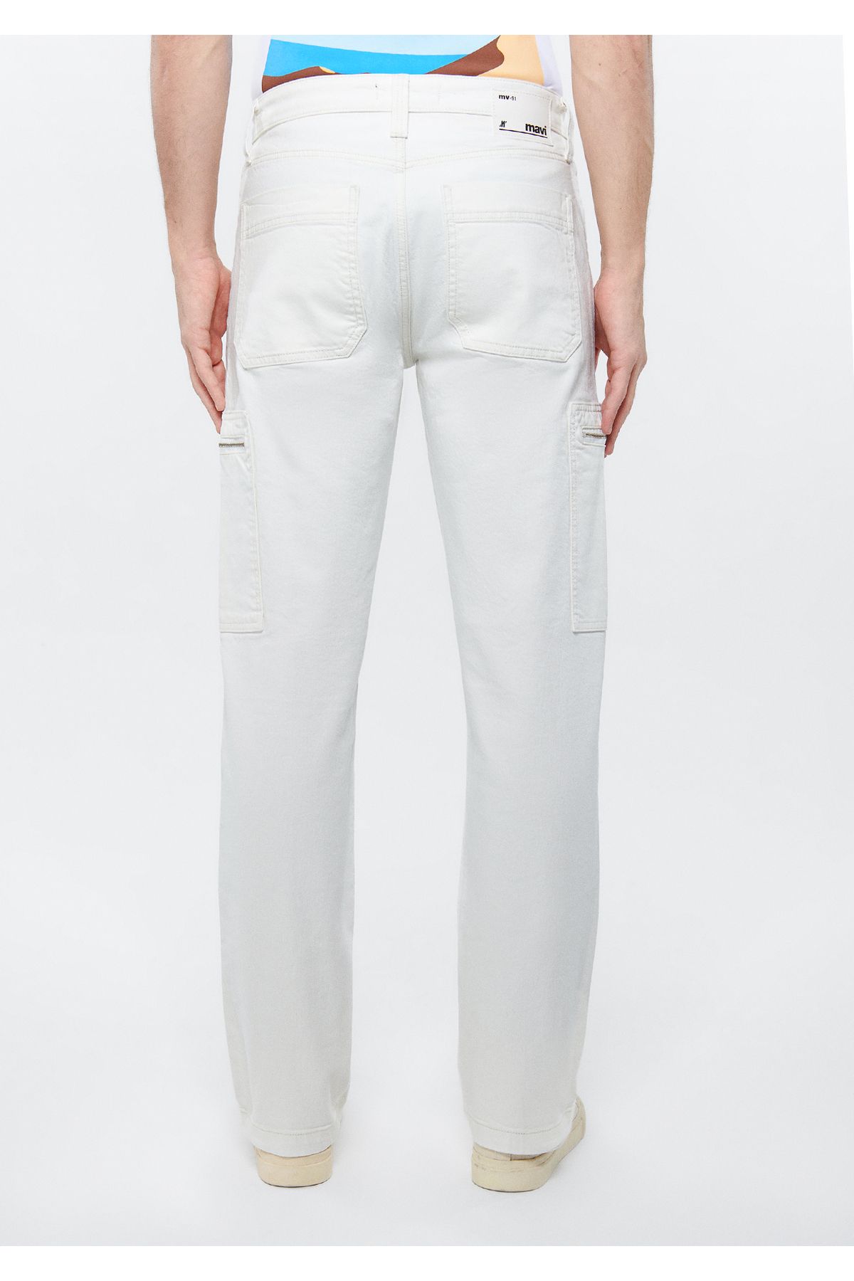 Mavi شلوار جین انزو سفید 0010131-85419