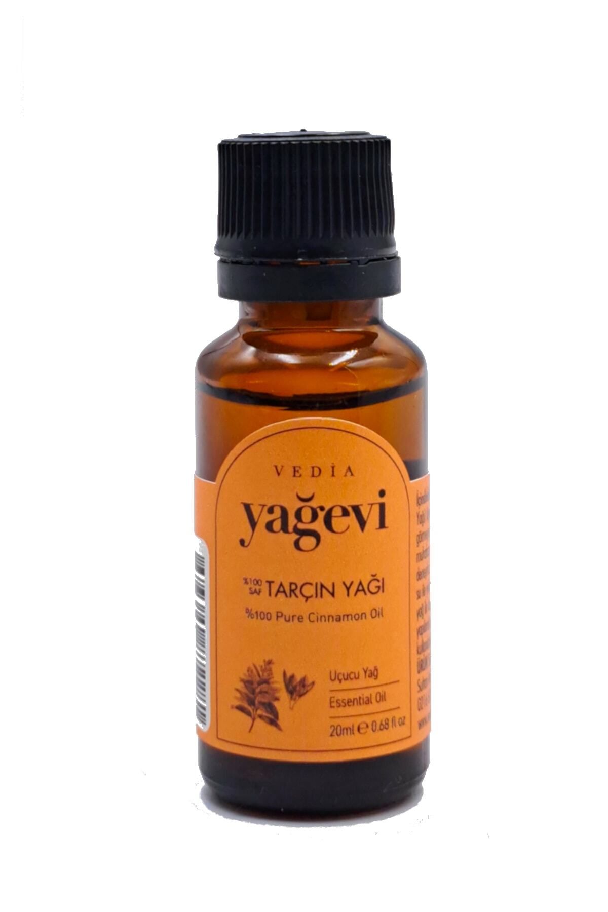 روغن دارچین 20 میلی لیتر اسانس دارچین 100% خالص Yağevi