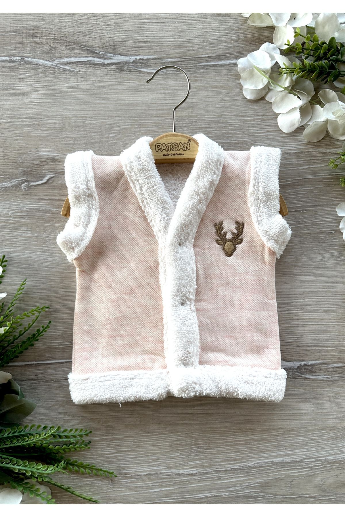 Deer fur vest hotsell
