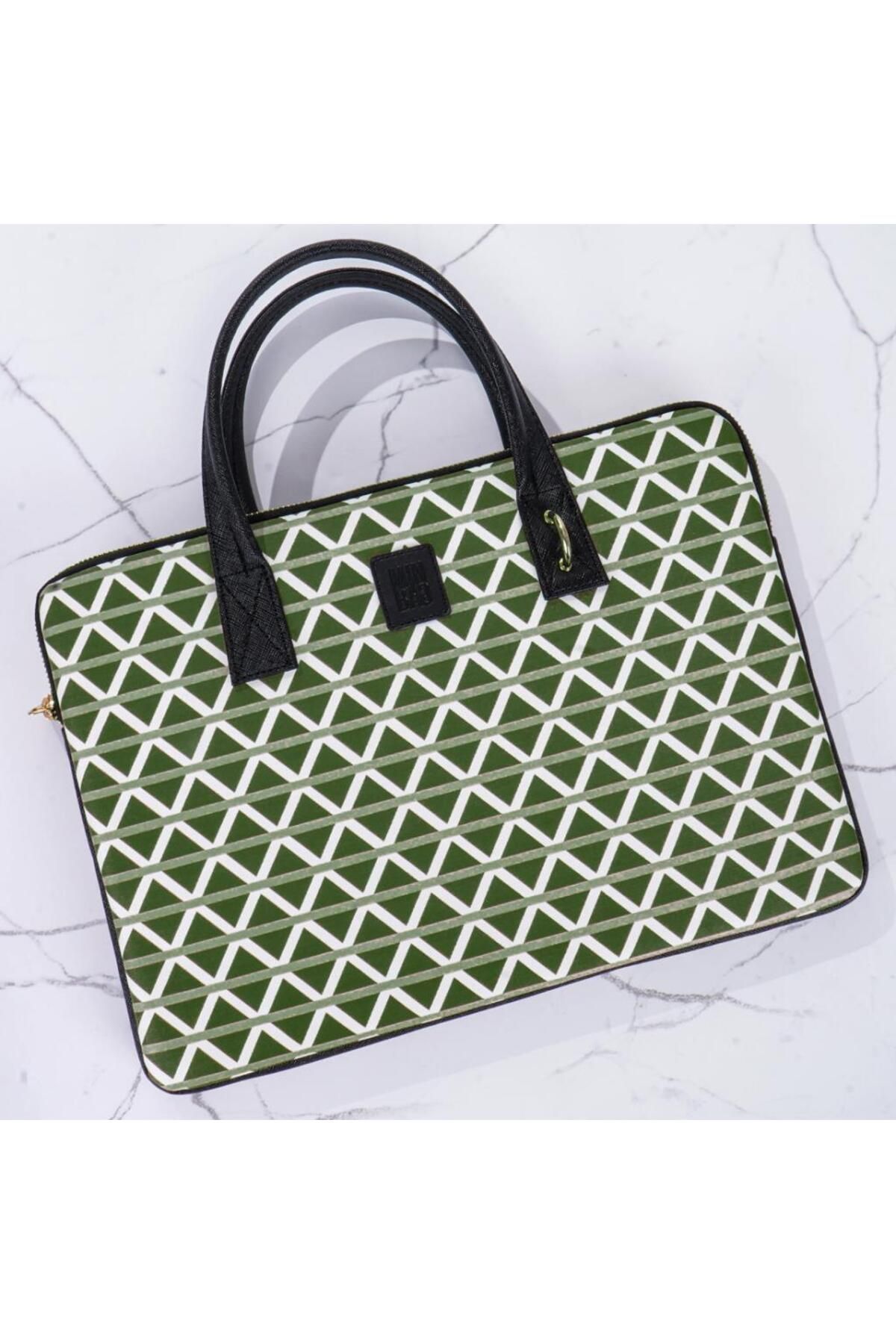 Patterned best sale laptop bag