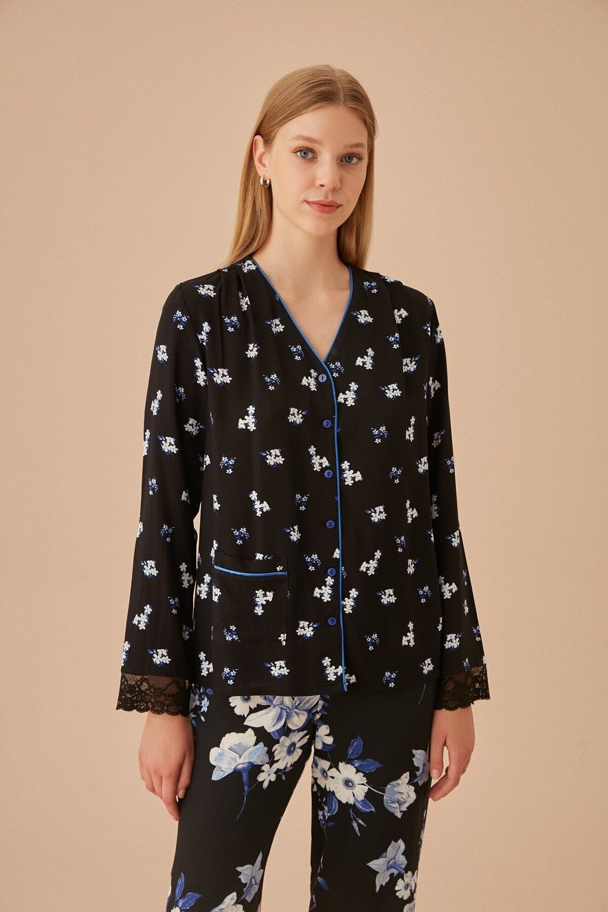 SUWEN-Bianca Masculine Pajama Set 3