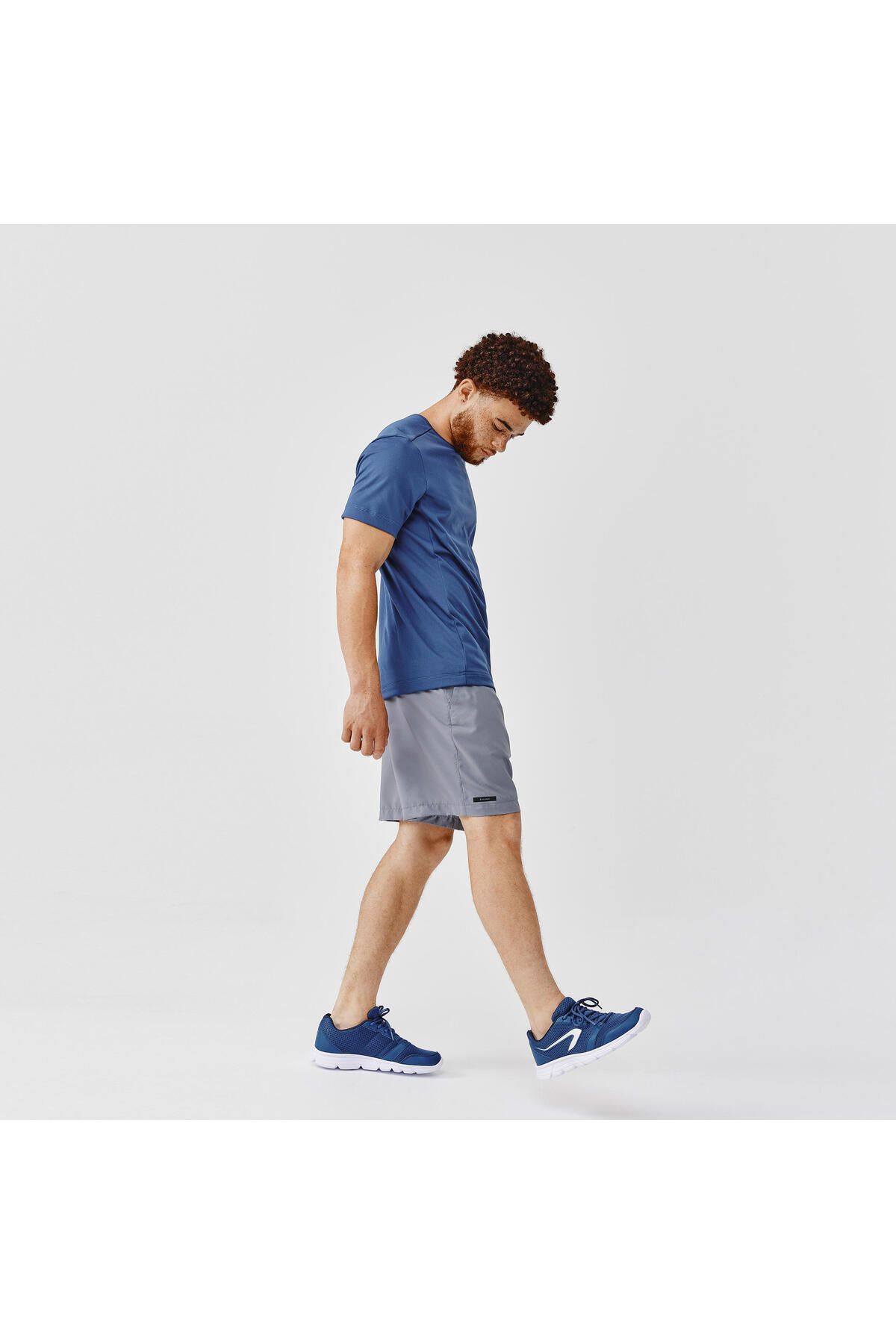 Decathlon تی شرت رانینگ مردانه Kalenji سرمه ای Dry+ اورجینال