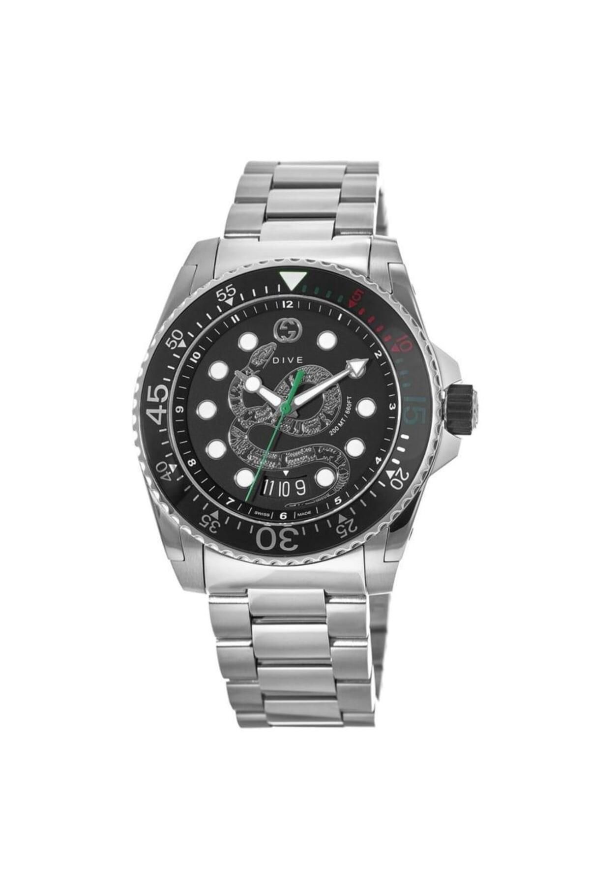 Gucci YA136218 Gucci Dive Men s Wristwatch Trendyol