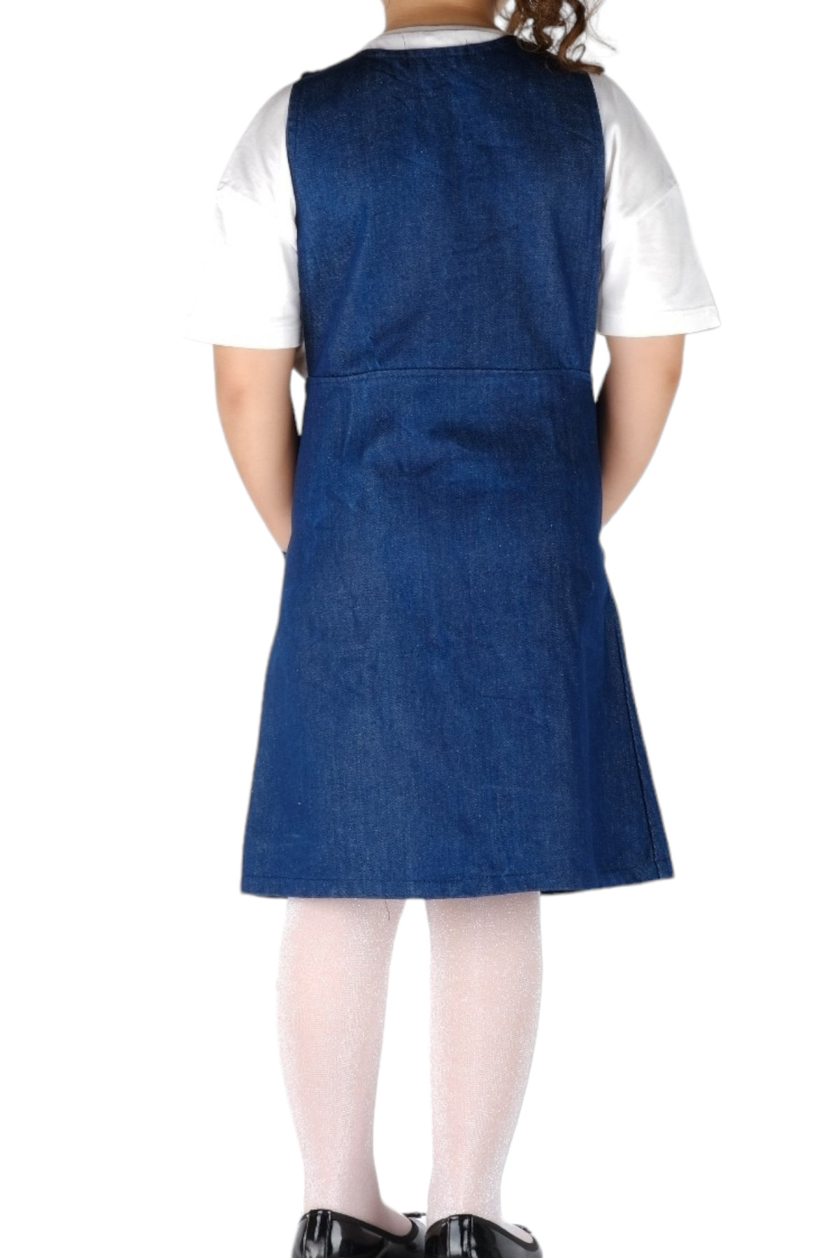 Zesku Dress Kız çocuk Jile Kot Elbise 4/6 Yaş fotoğrafı 5 (önizleme)