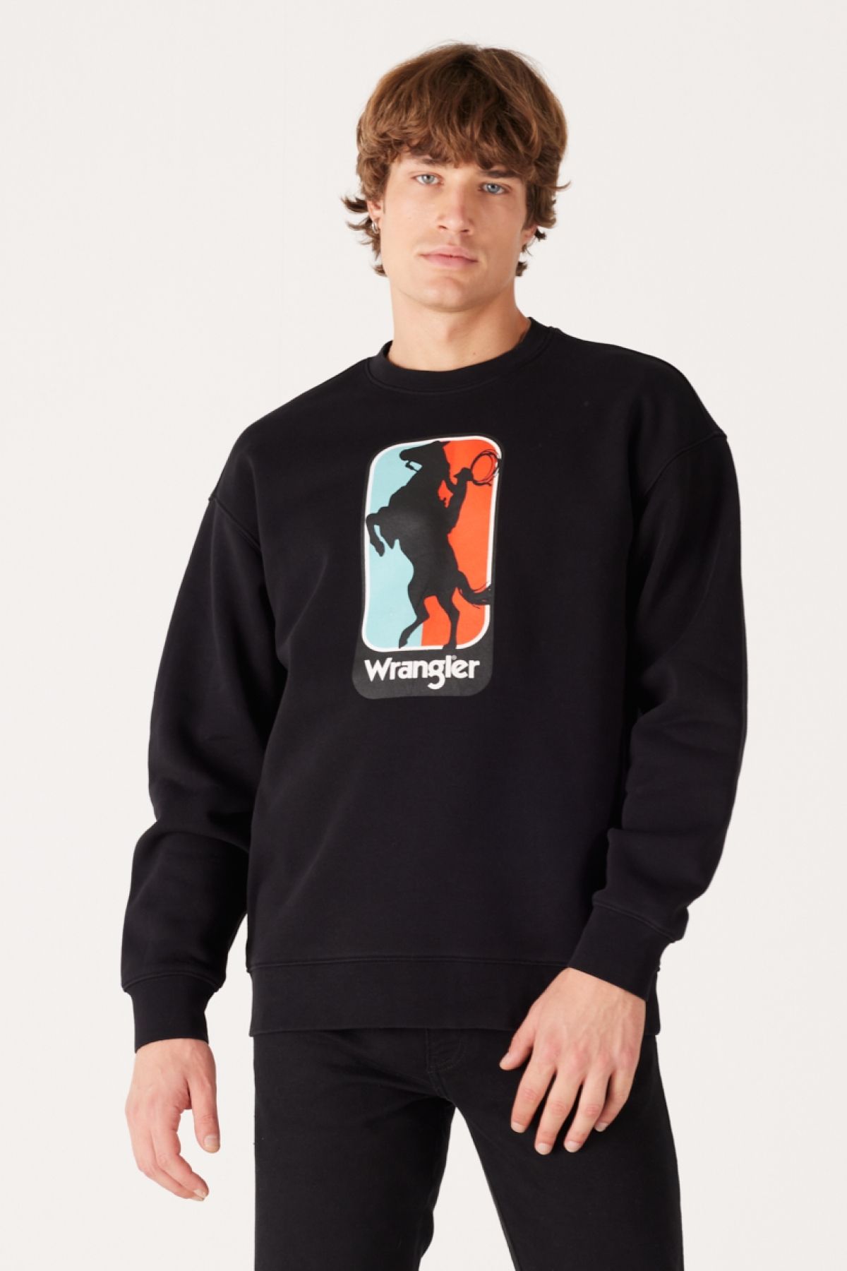 Wrangler black shop sweatshirt