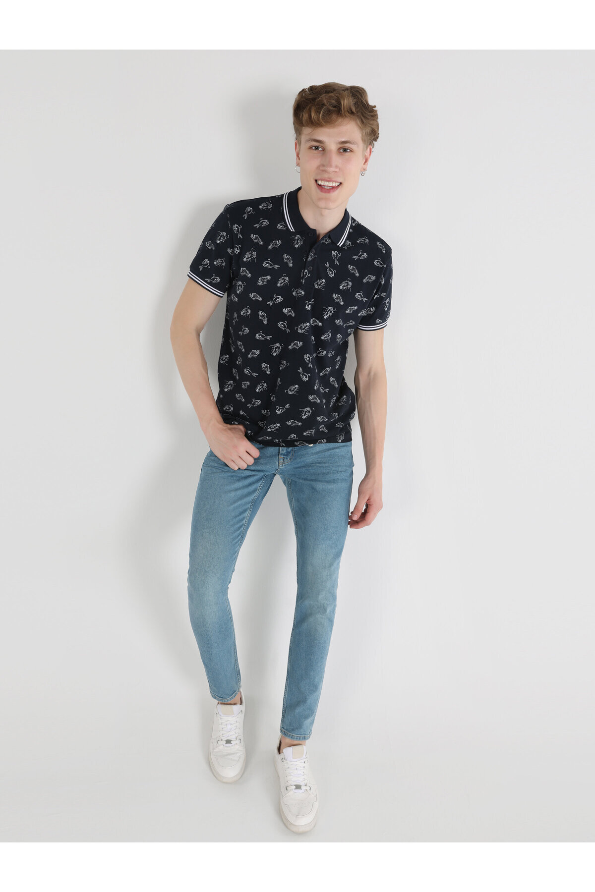 پولوشرت مردانه کولینز | .CL1064353_Q1.V1_NAV Colin’s - Image 3