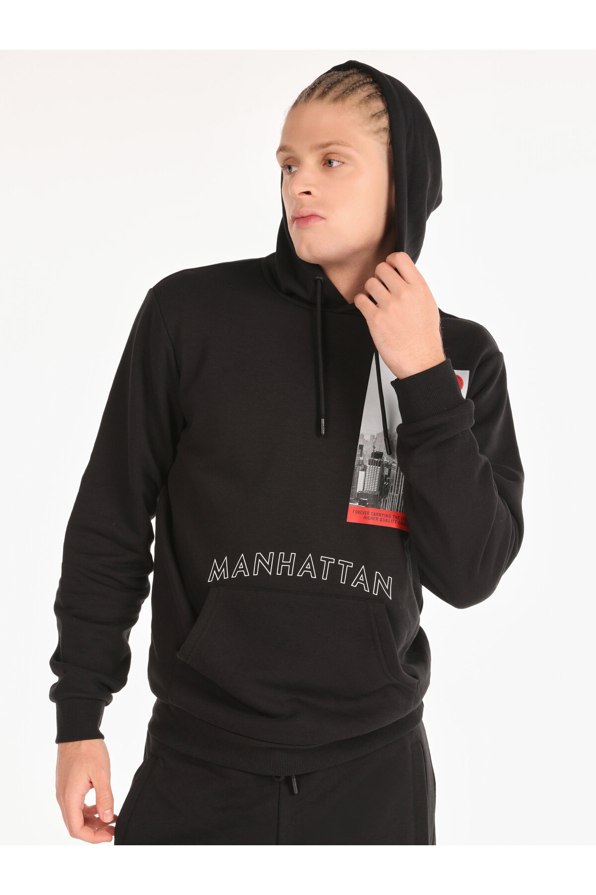 سویشرت مردانه کولینز | .CL1064781_Q1.V2_BLK Colin’s - Image 4