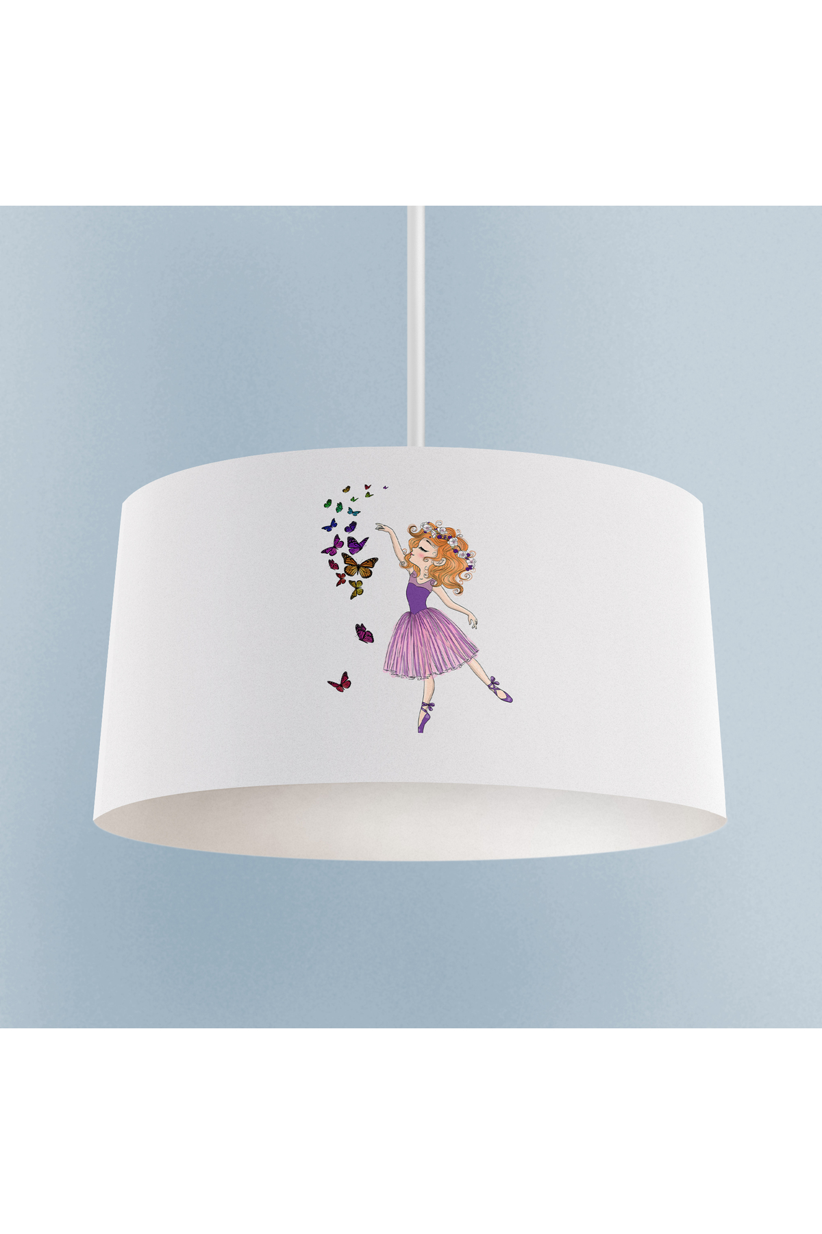 BABY and CHILDREN 'S ROOM butterfly Princess girls chandelier