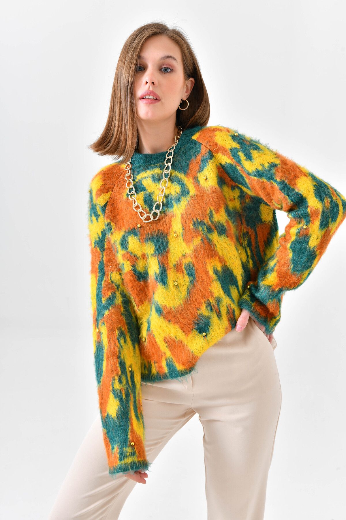 Rose sale gold jumper