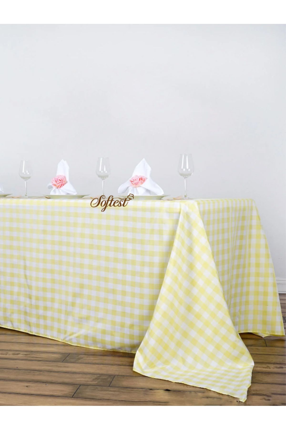 Softest-Large Square Pattern Tablecloth, Authentic Tablecloth, Picnic Cloth, Table Cloth 2