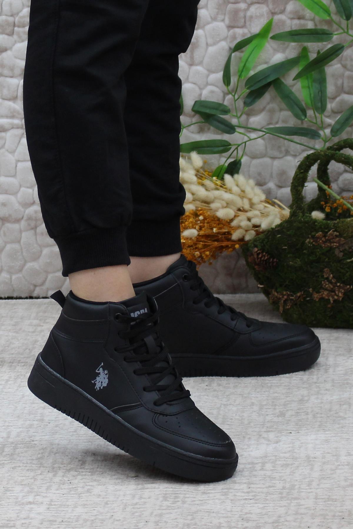 U.S. Polo Assn. یو اس پولو کفش اسپرت کفش تاپ بالا Aristo Hi Original Product اورجینال - تصویر 1