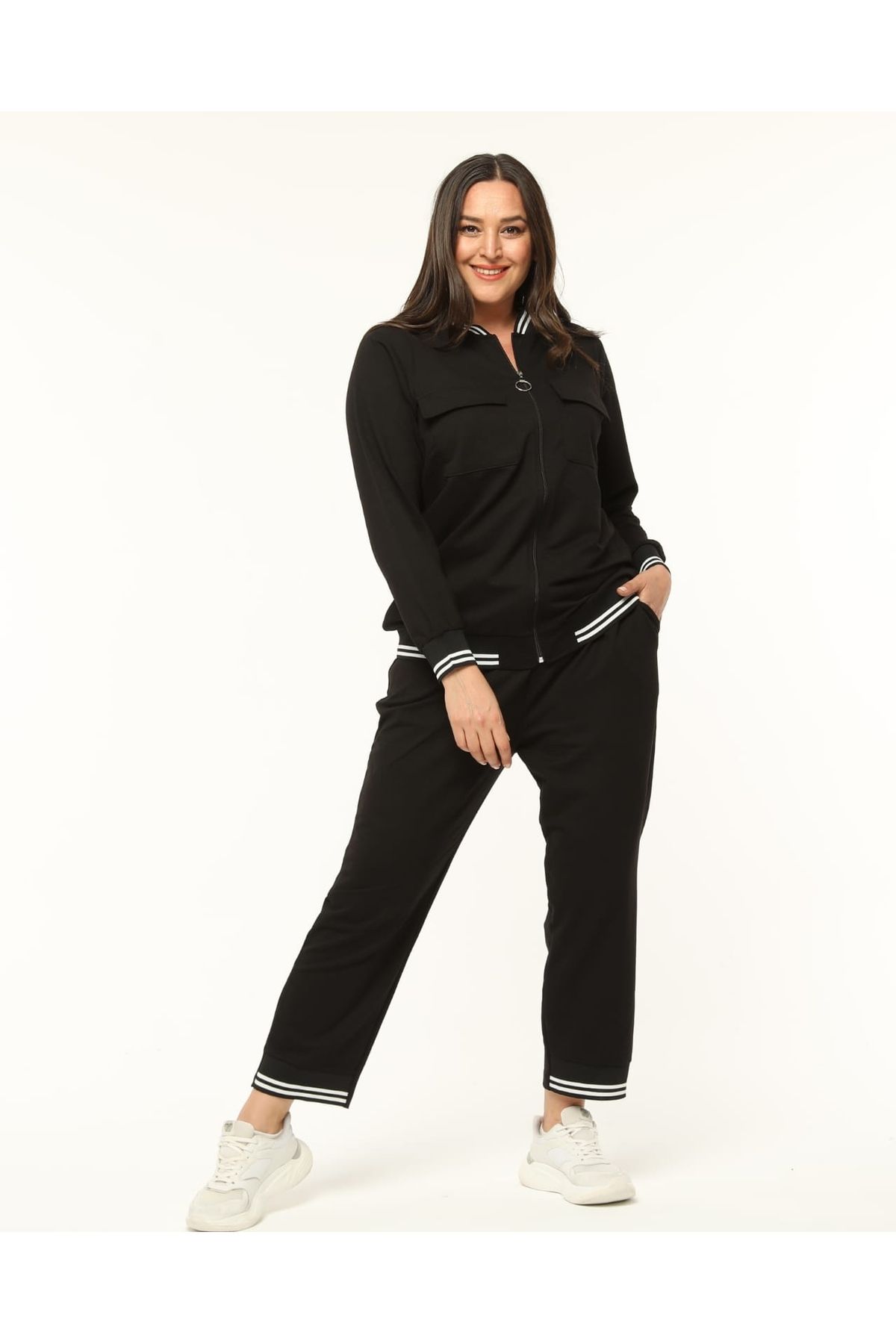 Women's sweatpants with zipper legs deals