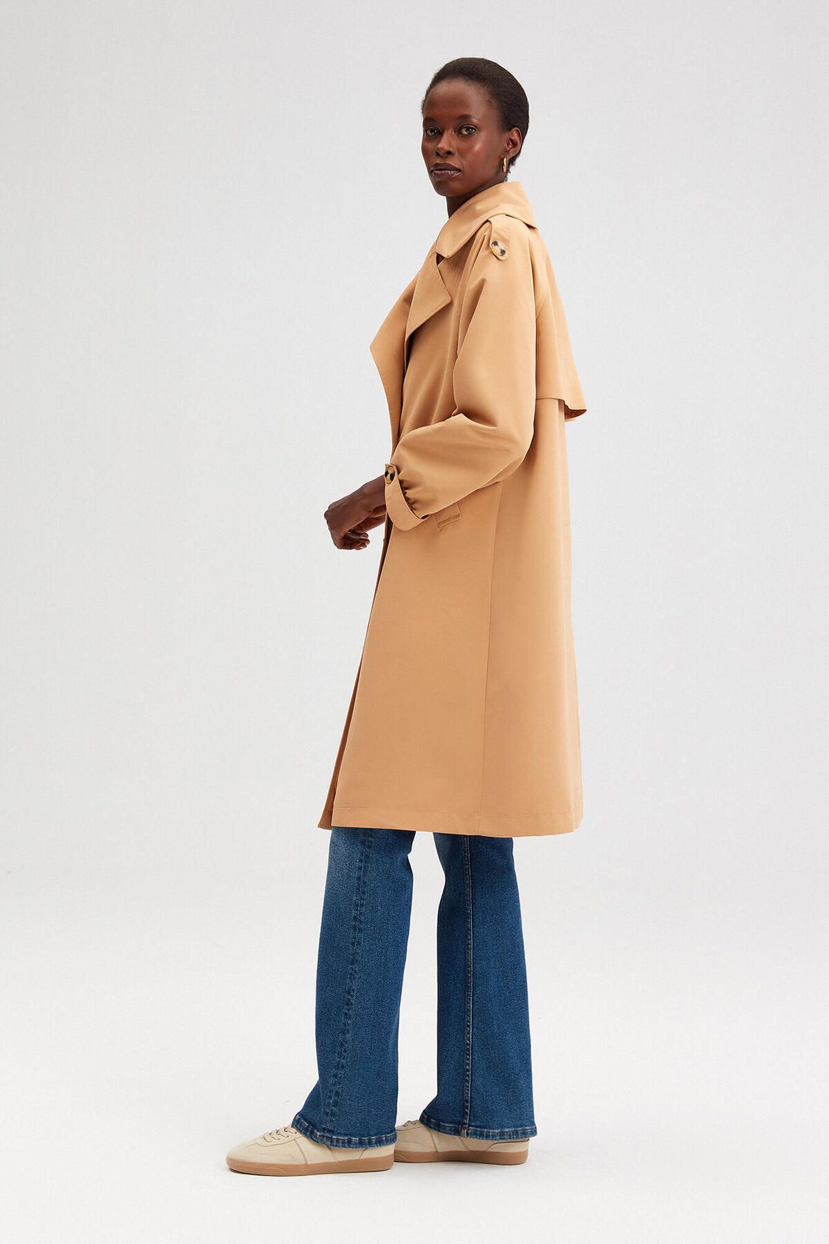 River island trench coat ladies hotsell