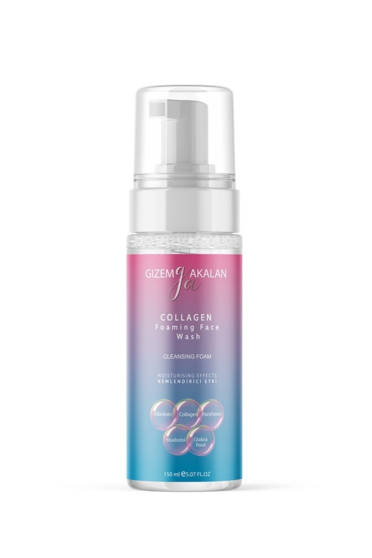 Collagen Temizleme Köpüğü 5 Etki Arındırıcı Onarıcı Nemlendirme Kolajen Aydınlatma Etkili 150 ml — GİZEMAKALANPUREBUBBLES001 — تصویر 5 از 9