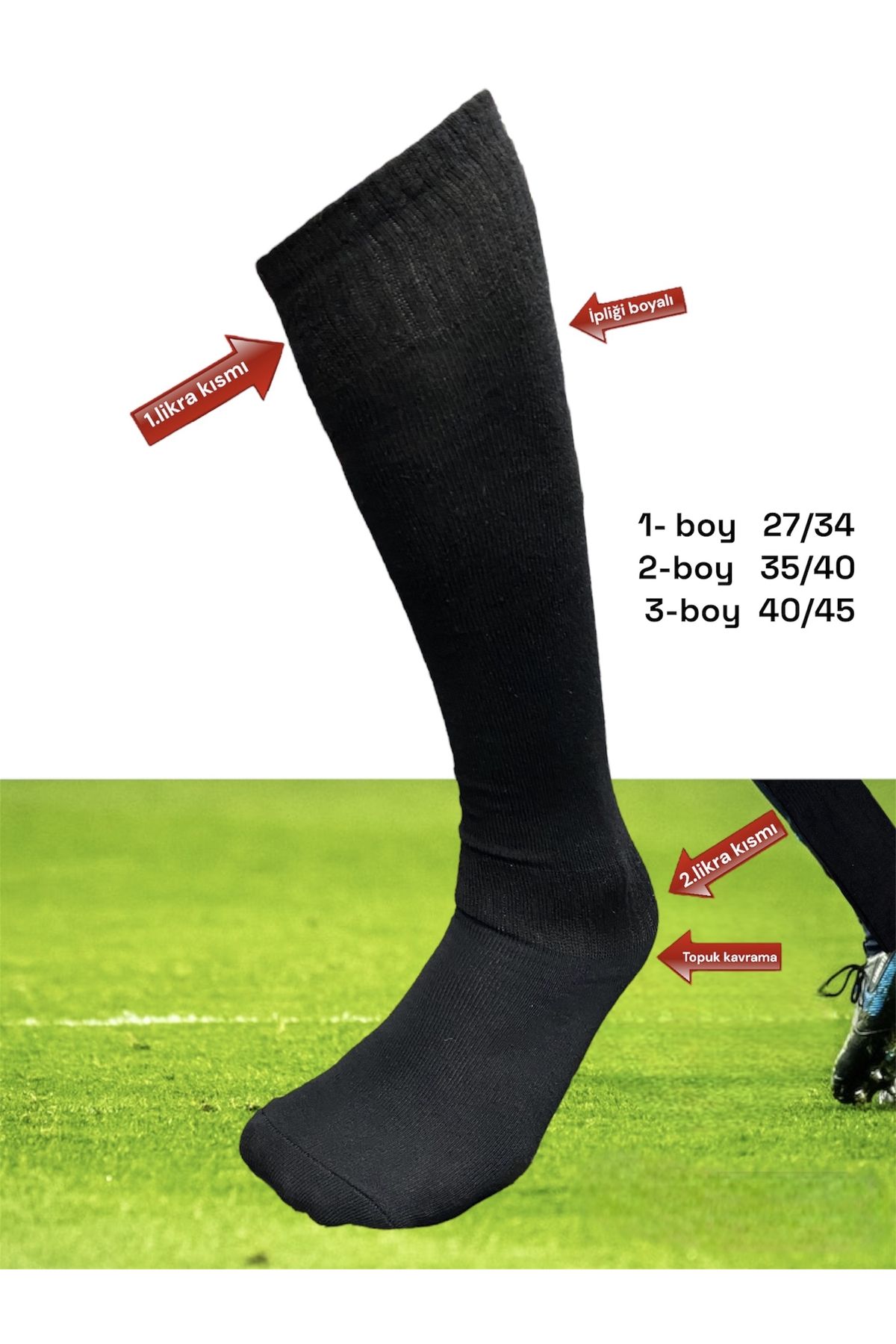 Suq giyim Ciorapi De Fotbal Masculin - 40–45