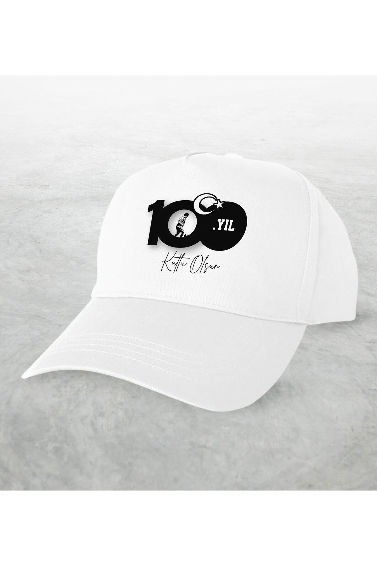 Bk Gift-100.Anniversary Souvenir White Hat-6, October 29 Gift, Republic Day, 100th Anniversary Gift 1