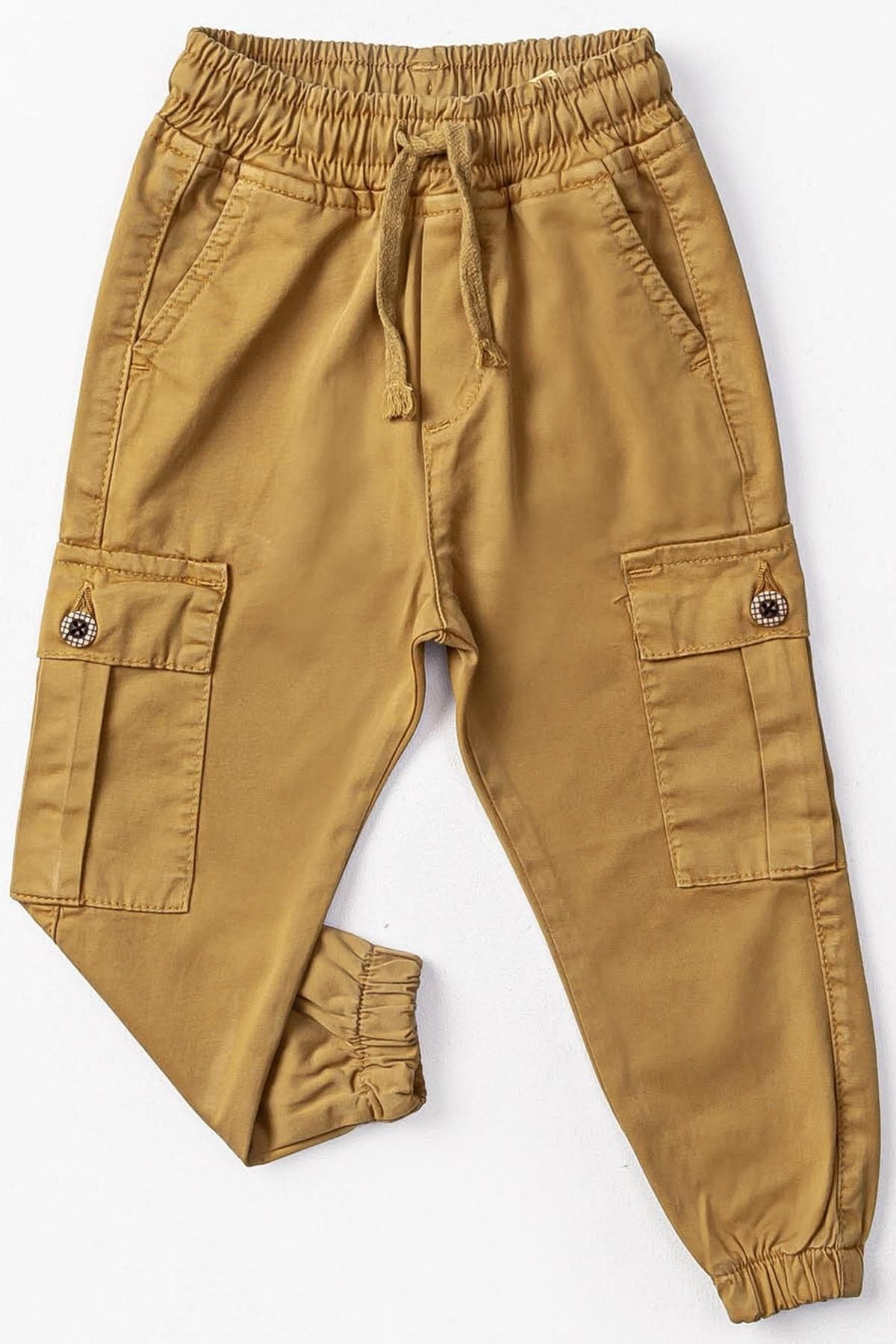 Gold Class Kidswear Pants Yellow Joggers Trendyol