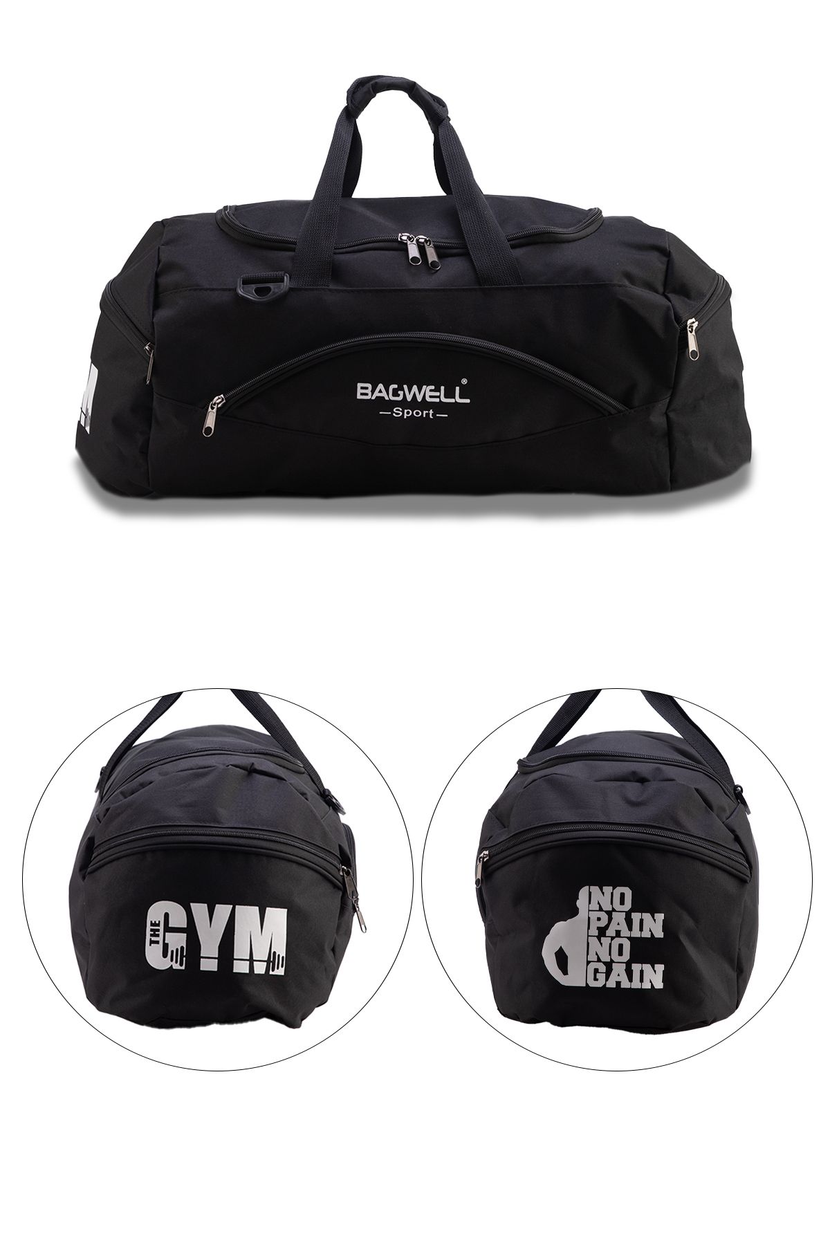 BAGWELL 4 Compartment Fitness Gym Crossfit Sports and Travel Bag Trendyol