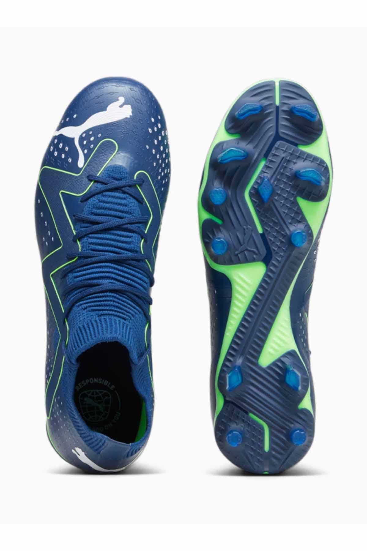 کفش چمن مصنوعی داخلی آبی مردانه NEYMAR FUTURE MATCH NAFF PRO FG AG CRAMPON 107370 03 LACI Puma