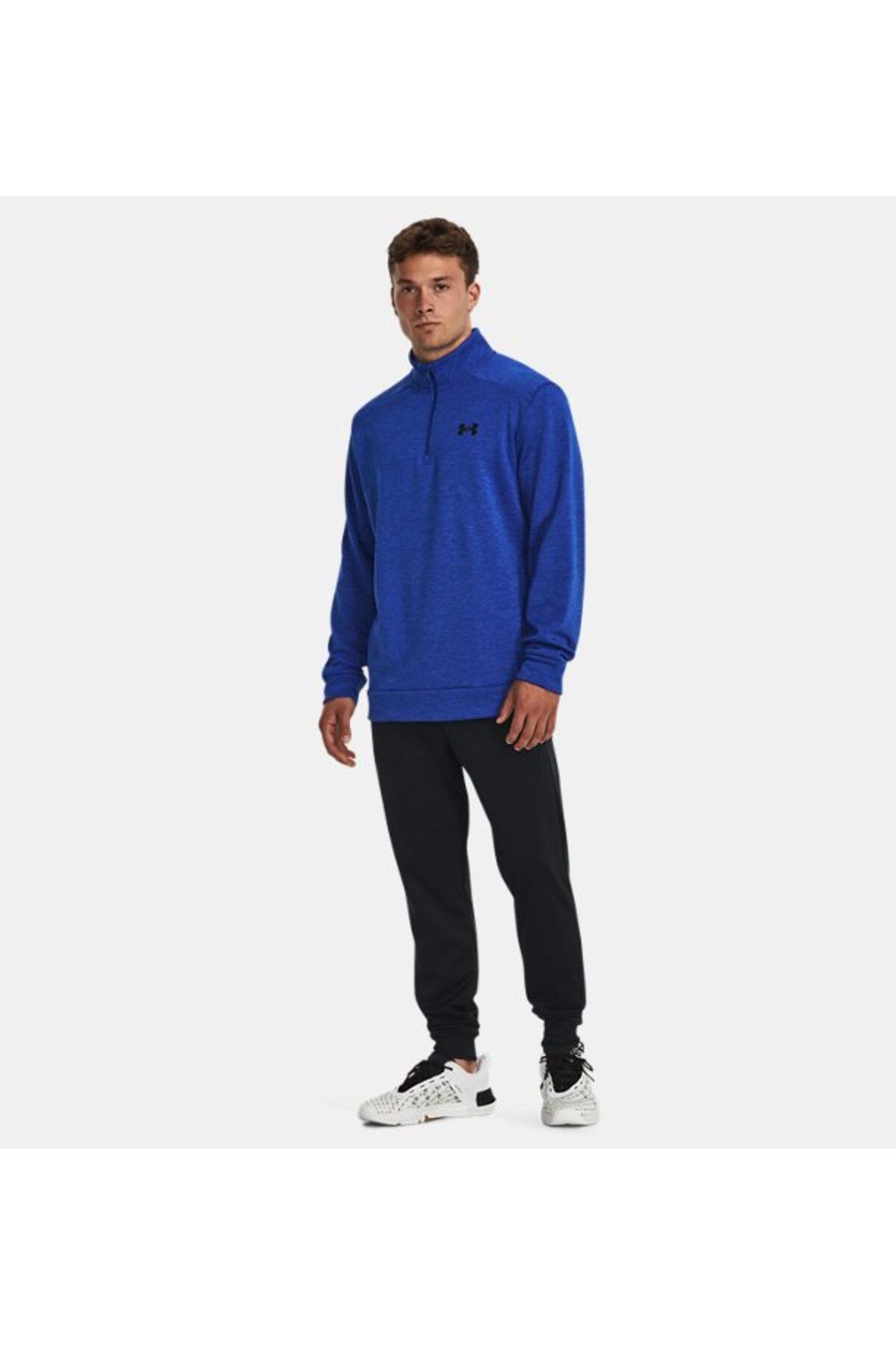 سویشرت ورزشی آبی مردانه پیچ زره و تاب Zippered 1373359 400 Under Armour