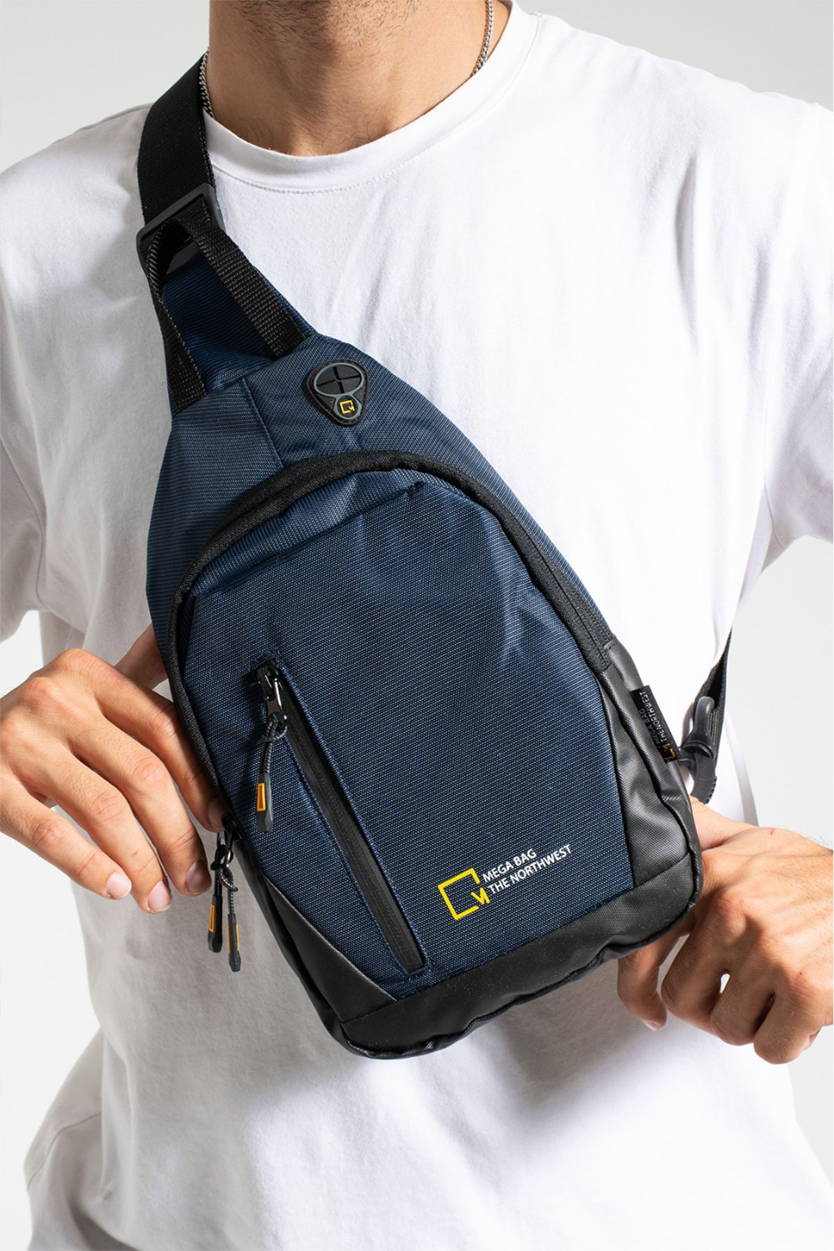 KASVA DERİ Unisex Linen Fabric Waterproof Bag, Cross Strap Shoulder And Chest  Bag, Body Bag, - Trendyol