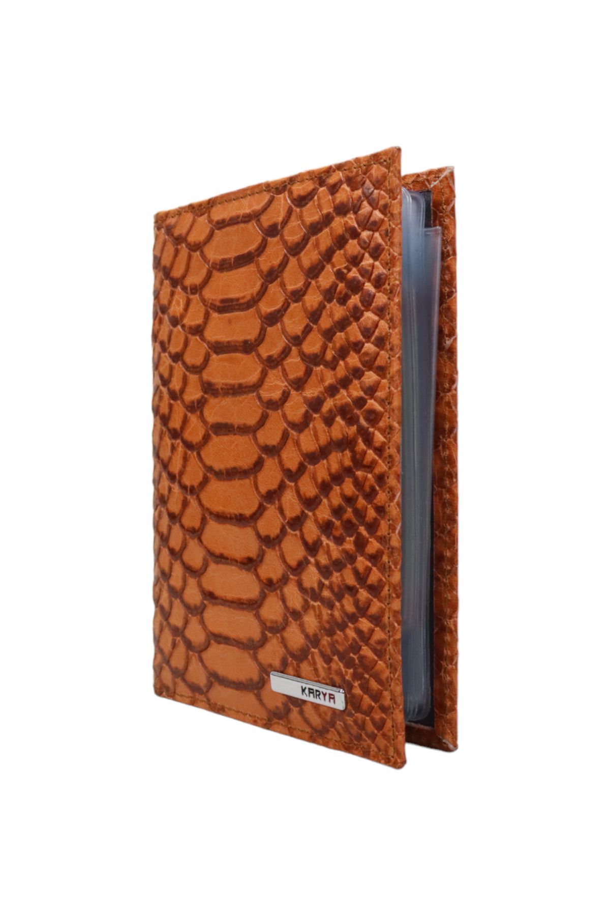 کیف پول مردانه و زنانه مجوز اصلی چرم یونیزکس 04284 Karya Deri