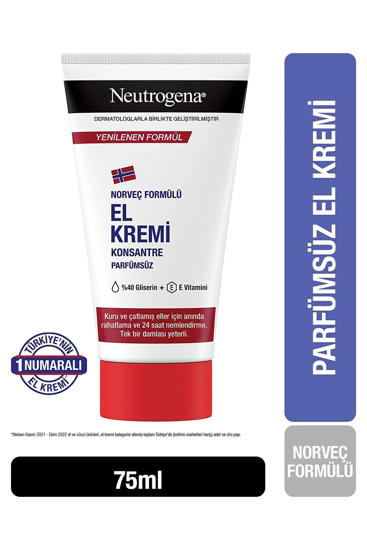 کرم دست فرمول نروژی بدون عطر 75 میلی لیتری 6 عددی Neutrogena